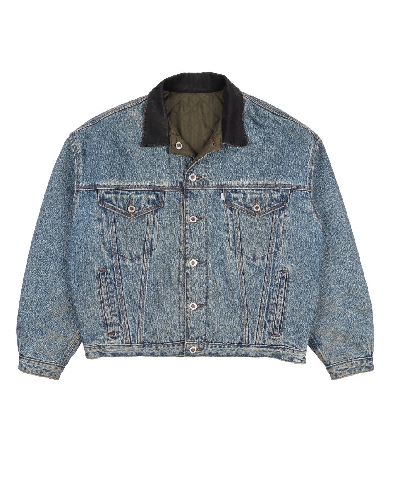ジャケット・アウター 90's Levi's SILVER TAB trucker jacket Levi's（リーバイス） シルバータブ トラッカージャケット ライト