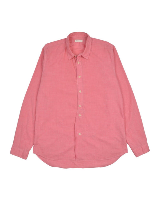 FOLK Shirt Red Puppy Tooth Mens Button Down Size 4 / L
