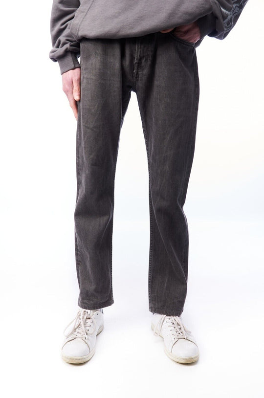 ALLSAINTS Iggy Setsu Jeans Gray Denim Cotton Men's Slim Fit Pants Size W 30