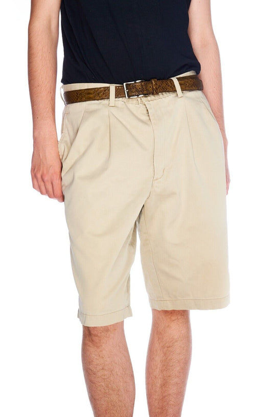LEVIS Chino Shorts Beige Men's Bermuda Size 36