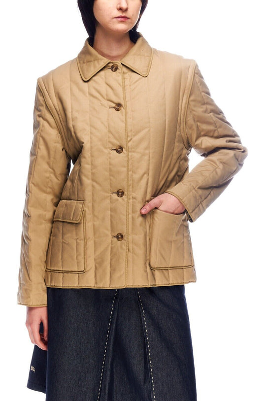 AQUASCUTUM Jacket Gilet Womens House Check Lining Removable Sleeves Vest Size 14