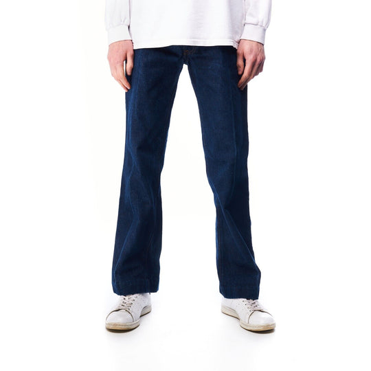 Vintage LEVI'S 603 Jeans Navy Denim Cotton Men's Pants Size W 34 L 34
