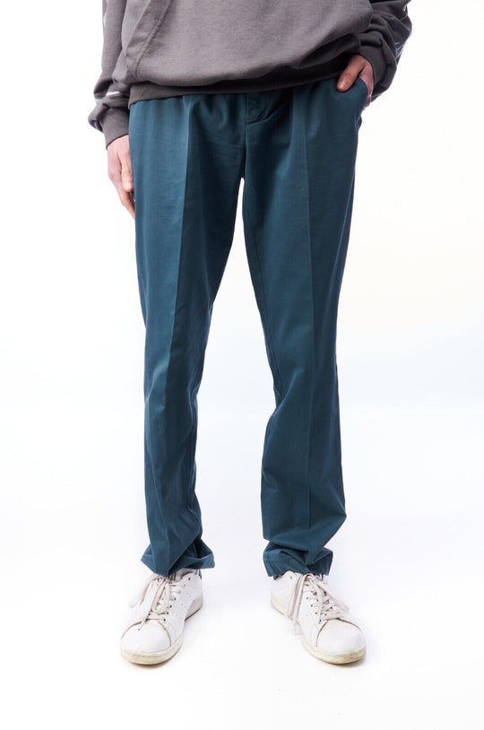 HACKETT LONDON Chino Pants Blue Cotton Men's Trousers Size 33