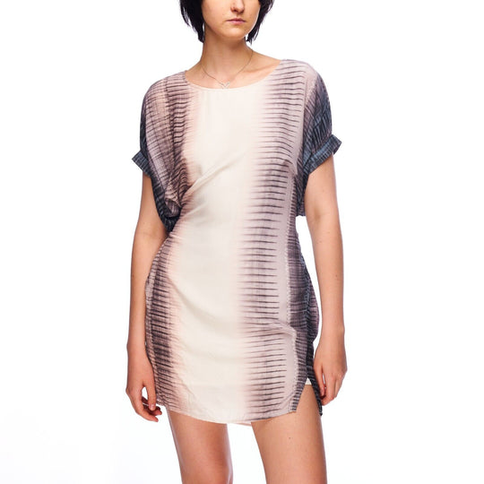 ALLSAINTS Wrap Dress Gradient Silk Womens Size S