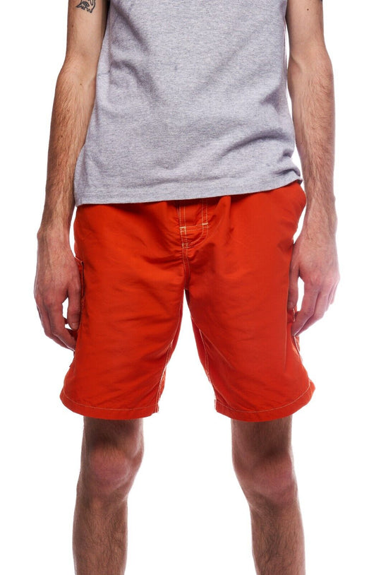 POLO RALPH LAUREN Swim Shorts Orange Nylon Men's Bermuda Size L