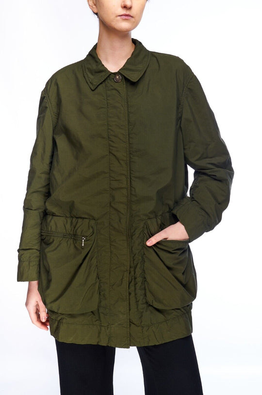 ALLEGRI Jacket Olive Green Women's Lightweight Parka Size 44