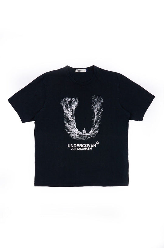Jun Takahashi UNDERCOVER T-Shirt Black Printed Mens Tee Size 4 / L