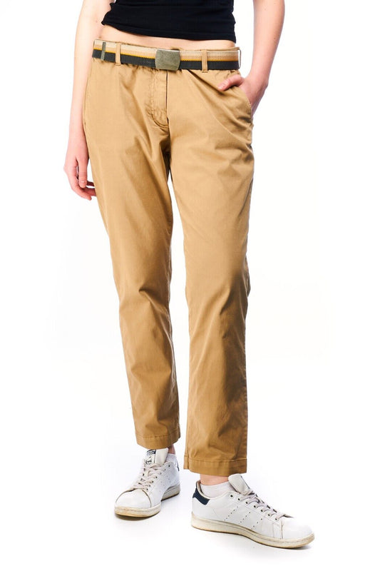 GANT Chino Pants Beige Cotton Women's Straight Leg Size 14 US /  18 UK / 48