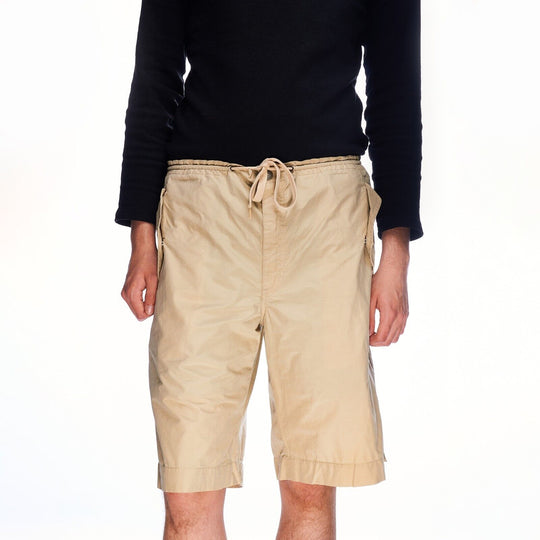PAUL SMITH Shorts Beige Cotton Mens Straight Leg Size 32