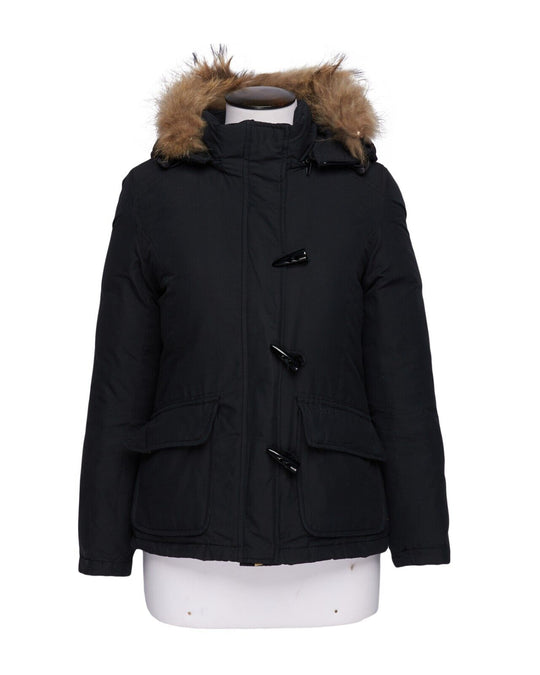 WOOLRICH USA Down Jacket Black Womens Puffer Size S