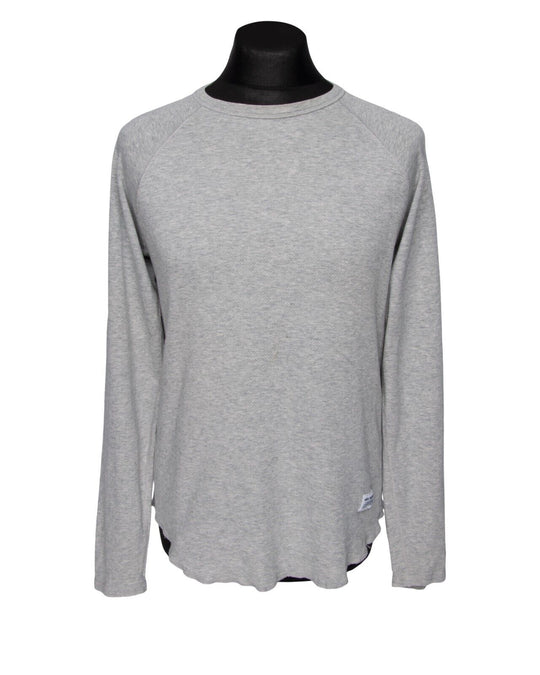 NORSE PROJECTS T-Shirt Grey Cotton Mens Long Sleeve Size M