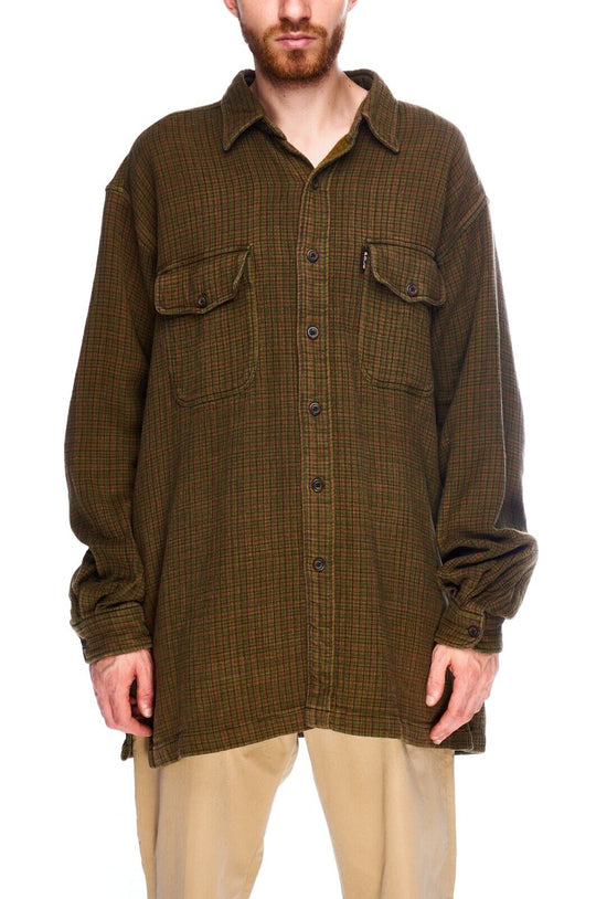 POLO SPORT RALPH LAUREN Shirt Multicolor Cotton Men's Button Up Pockets Size L