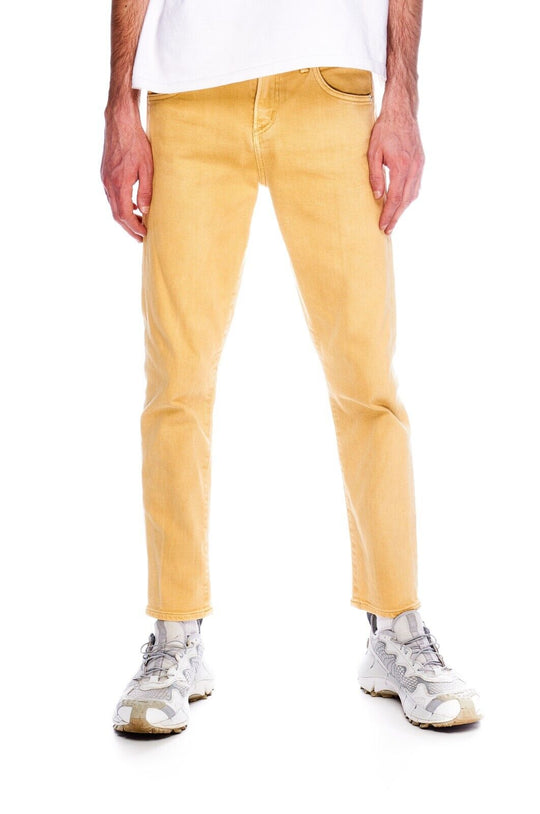 CITIZEN OF HUMANITY Pants Brown Cotton Men's Tapered Trousers Size 26