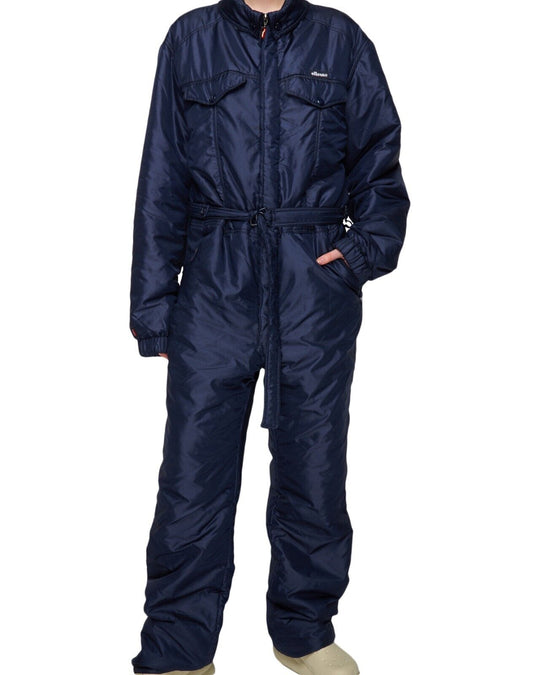 Vintage ELLESSE Blue Overall Mens Outdoor Skiing Suit Size 56 IT