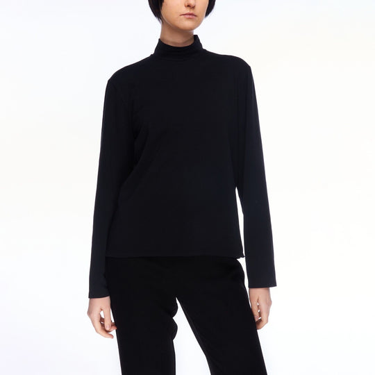 NEIL BARRETT Italy Sweater Black Women's Turtleneck Jumper Size M