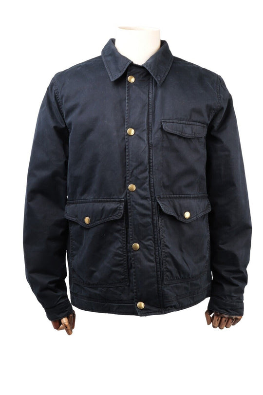 GANT The West Hill Jacket Navy Cotton Men's Size L