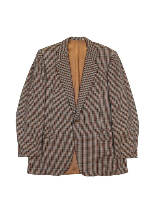 CHESTER BARRIE Blazer Check Wool Cashmere Jacket Mens Size 44 UK / 54 IT