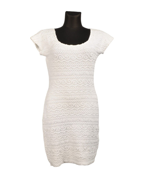 ESCADA Pencil Dress White Womens Size 36