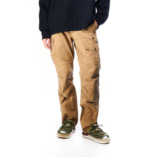 FJALLRAVEN Cargo Pants Beige Cotton Women's Outdoor Trouser Size 40