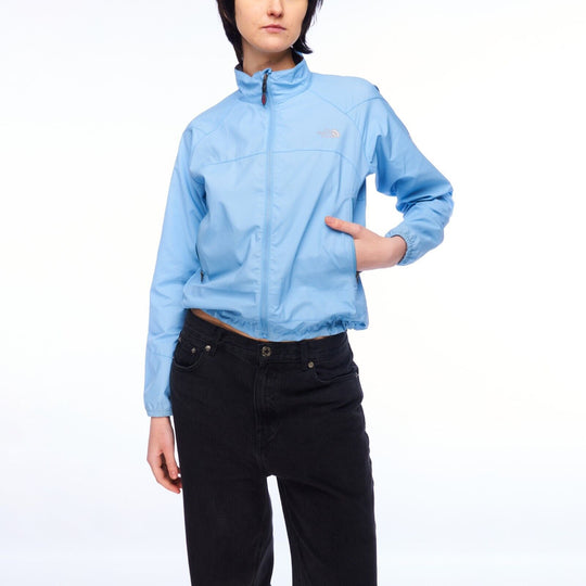 THE NORTH FACE Flight Series Jacket Blue Nylon Women's Windbreaker Size S