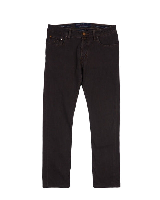 JACOB COHEN Jeans Brown Denim Cotton Men's Button Fly Pants Size 32