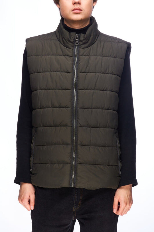 M&S COLLECTION Vest Gray Men's Down Puffer Waistcoat Size XXL