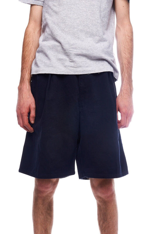 Vintage Polo RALPH LAUREN Chino Shorts Navy Blue Cotton Mens Size 40