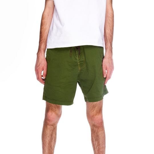 DEUS EX MACHINA Chino Shorts Green Cotton Men's Size 32