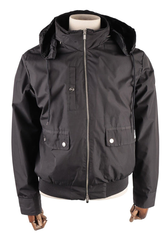 ADIDAS YOHJI YAMAMOTO Y-3 Hooded Jacket Black Men's Multipocket Size M