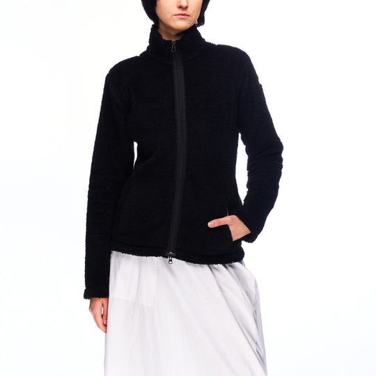 NAPAPIJRI Fleece Full Zip Jacket Black Women's Size M