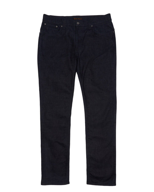 NUDIE Jeans Navy Blue Cotton Mens Denim Size 36 / 34