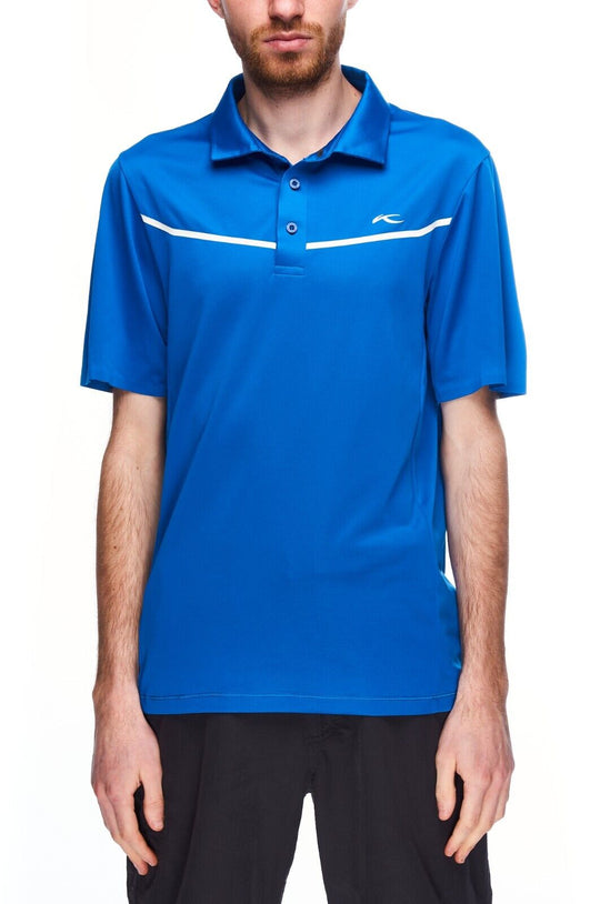 KJUS Ryder Polo Shirt Blue Men's T-Shirt Size 48 / S