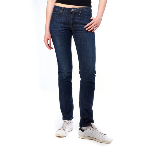 ACNE Jeans Navy Blue Denim Cotton Women's Skinny Pants Size 29 / 32