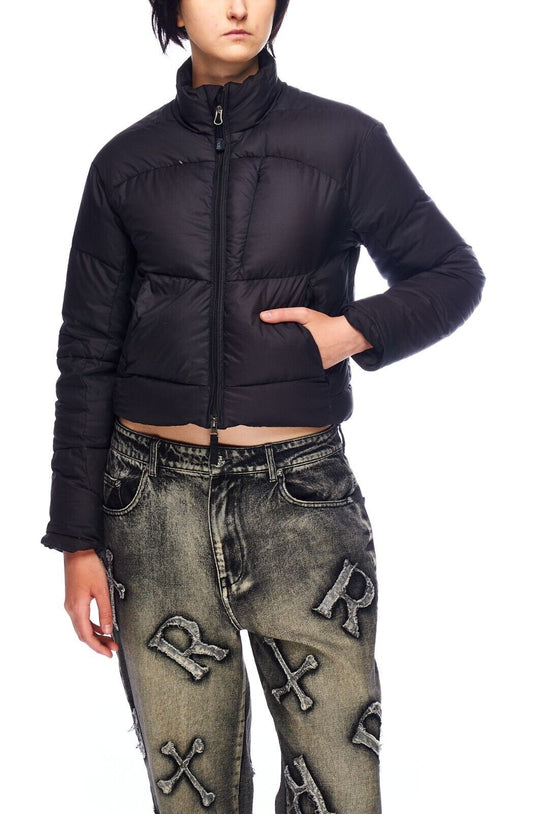 RALPH LAUREN Short Jacket Black Down Puffer Women's Size S