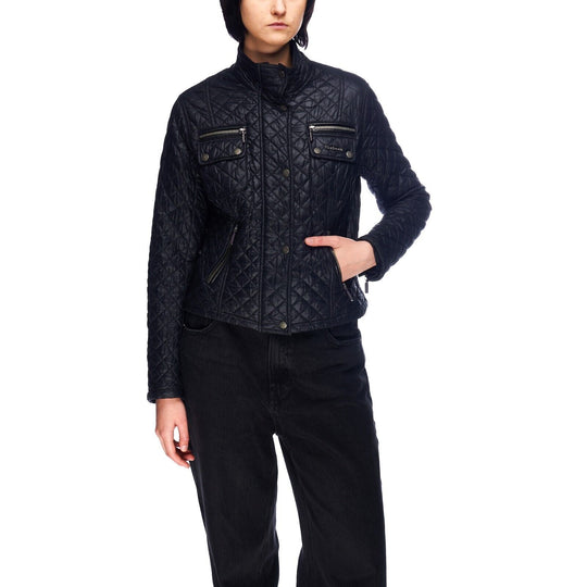 BARBOUR Legend Quilt Jacket Black Women's Size UK 14 / US 10