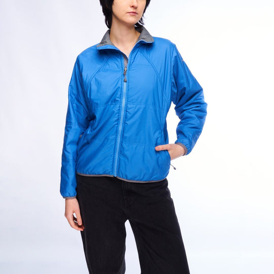 THE NORTH FACE Jacket Blue Women's Windbreaker Outdoor Size S
