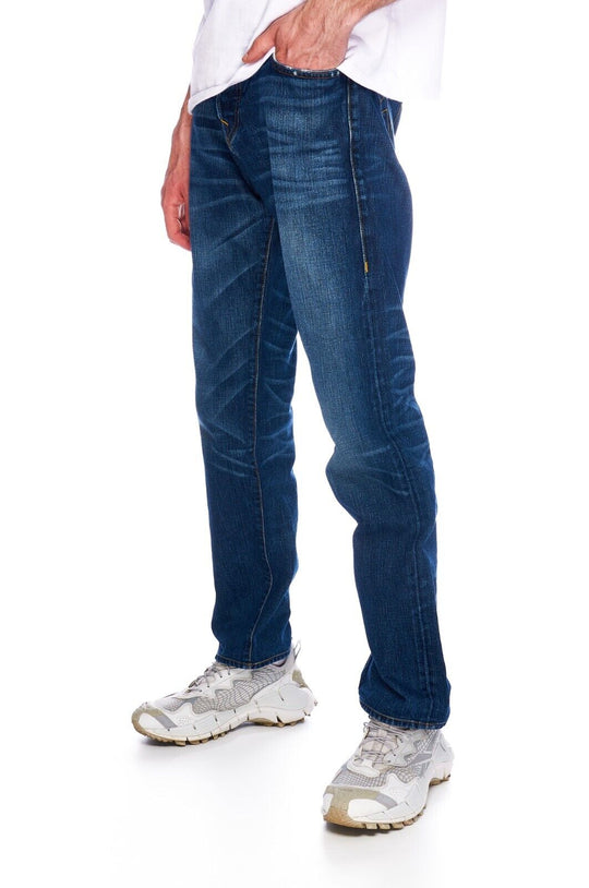 TRUE RELIGION Jeans Navy Denim Faded Cotton Men's Size 32
