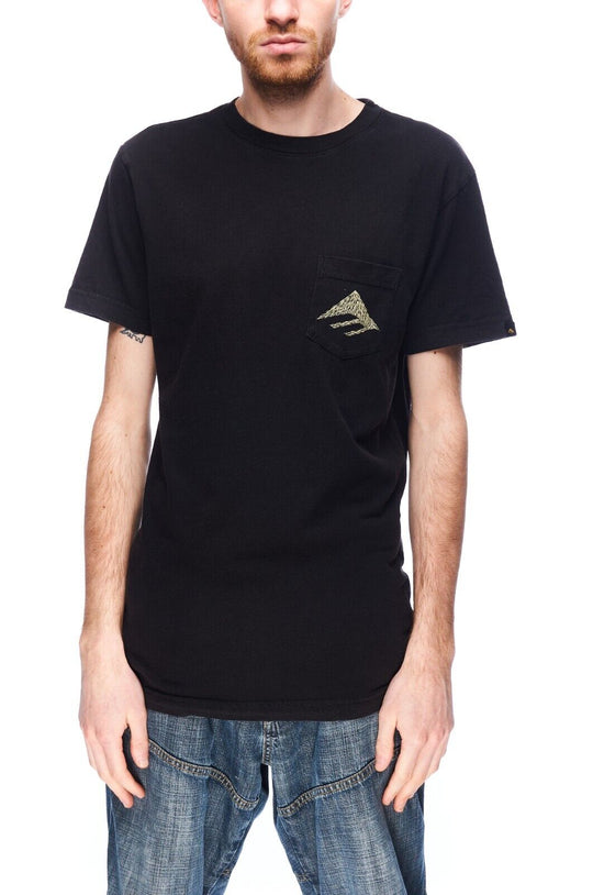 Keep EMERICA Awesome T-Shirt Black Cotton Big Logo Men's Tee Size M