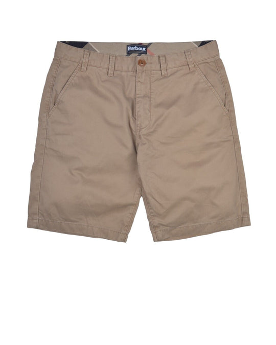 BARBOUR Shorts Beige Cotton Mens Straight Leg Size 34