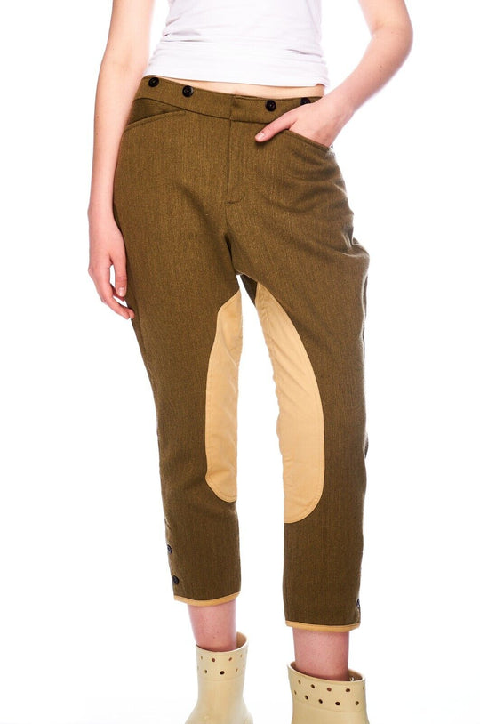 GANT Riding Pants Brown Womens Trousers Size 8 US / 12 UK