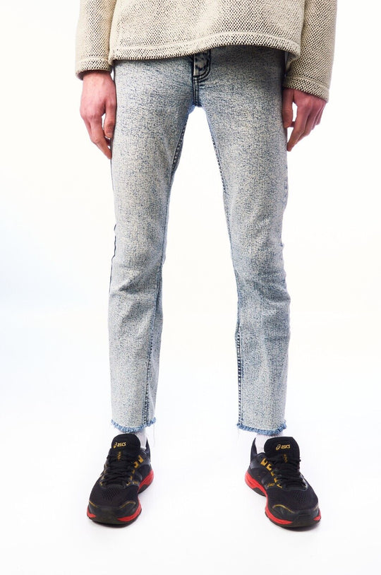 CHEAP MONDAY Jeans Blue Denim Cotton Women's Slim Fit Size W 27 / L 32