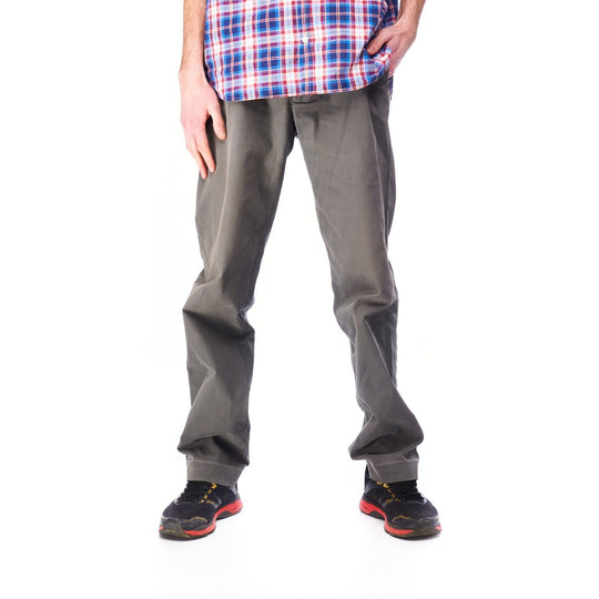 HACKETT LONDON Sanderson Chino Pants Grey Cotton Men's Trousers Size 34 / 50