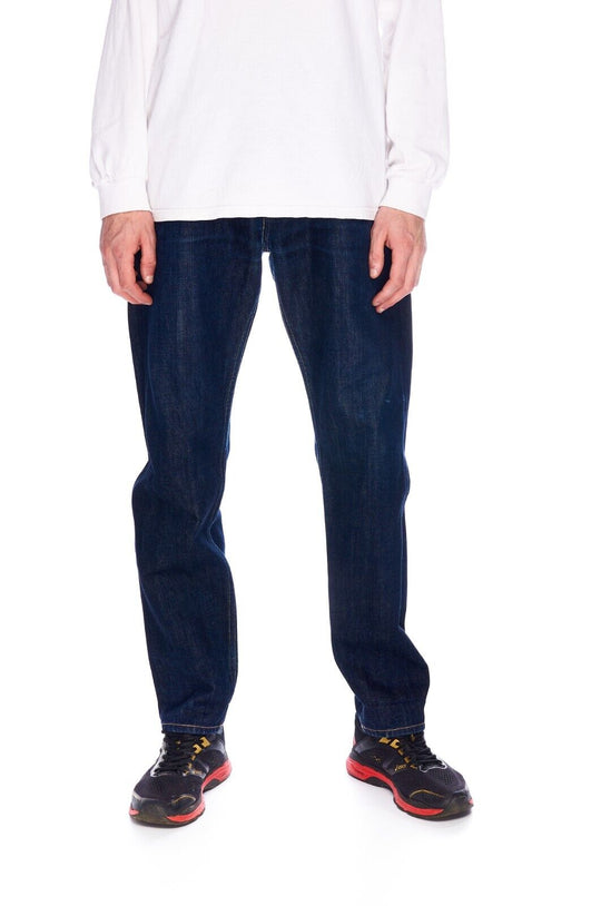 ALL SAINTS Raw Iggy Jeans Navy Denim Cotton Men's Button Fly Pants Size ~ 36