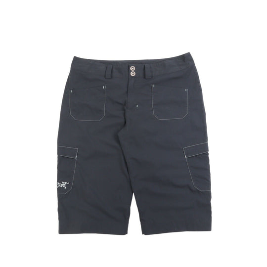 Women's ARCTERYX Grey Multipocket Cargo Shorts Size 10