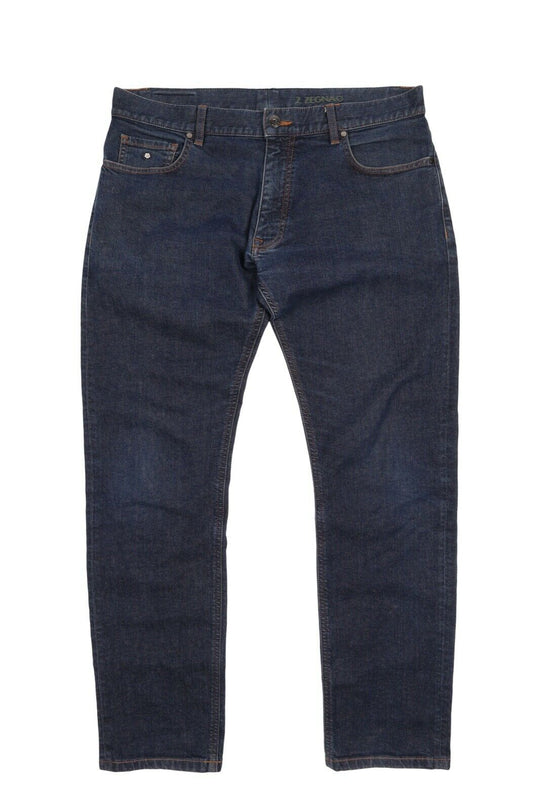 Men's ERMENEGILDO Z ZEGNA Blue Denim Cotton Jeans Size 34