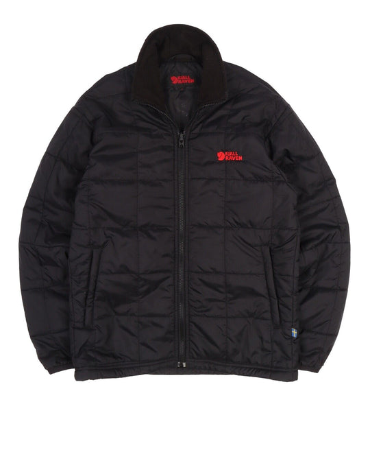 Vintage FJALLRAVEN Black Insulated Windbreaker Jacket Size S