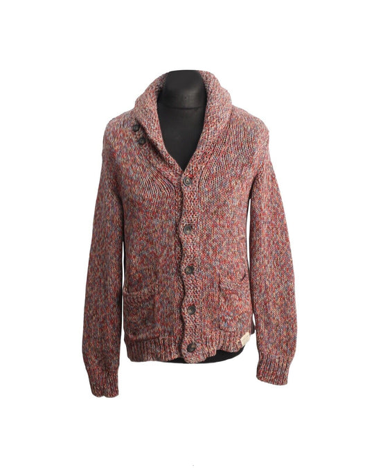 RALPH LAUREN DENIM SUPPLY Cardigan Heavyweight Shawl Neck Cotton Men's Size M