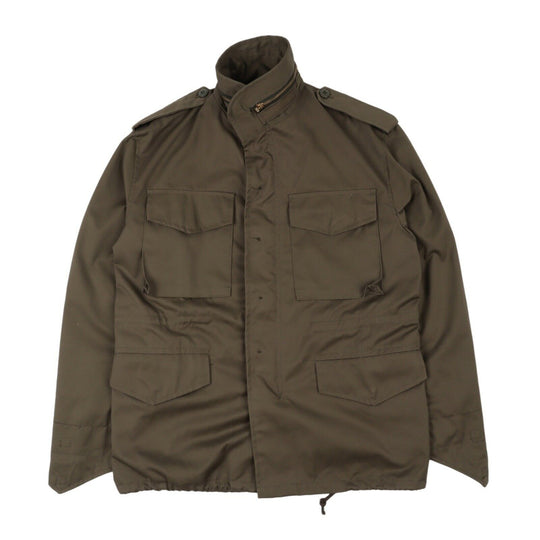 Men's Vintage JOHN OWNBEY Military Green M65 Cotton Jacket Size M Reg