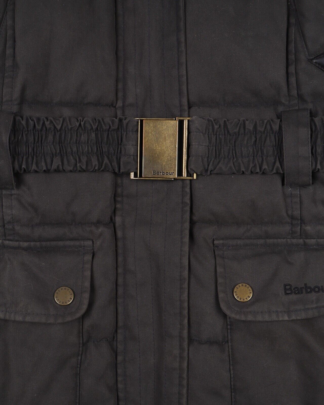 BARBOUR Belton Coat Black Fibre Down Women's Quilted Jacket Size 16 UK  rewear