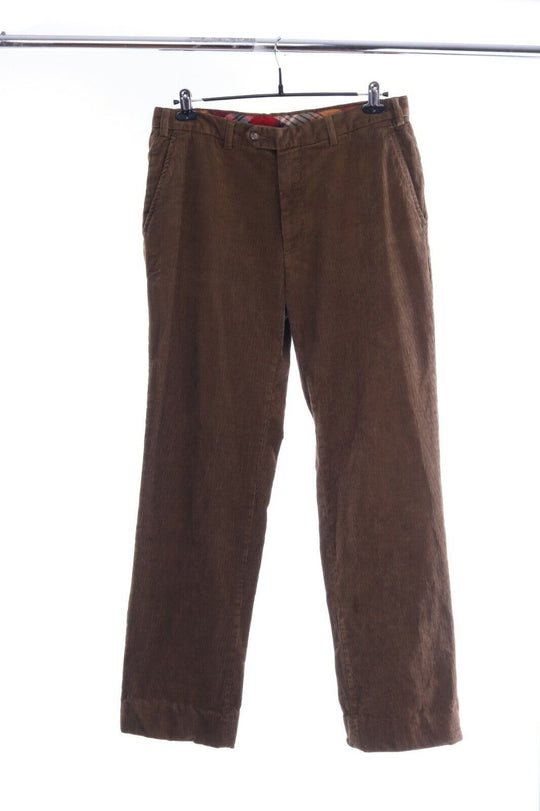 GANT Brown Coton Corduroy Carmel Cord Pants Size 34 reg